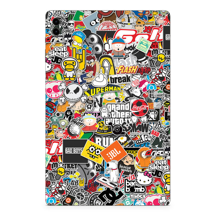 Galaxy Tab S9 Ultra Designer Series StickerBomb Skin