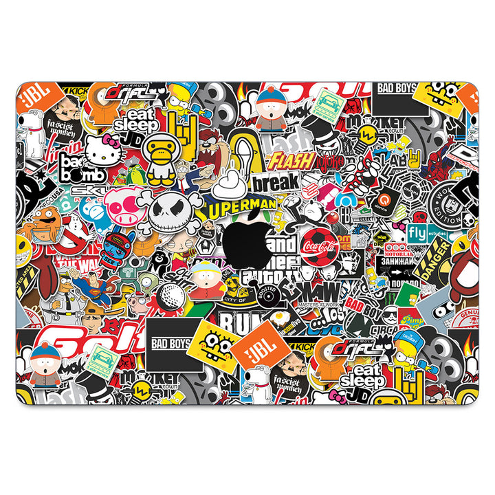 MacBook Air 13.6" (2025 M4) Designer Series StickerBomb Skin