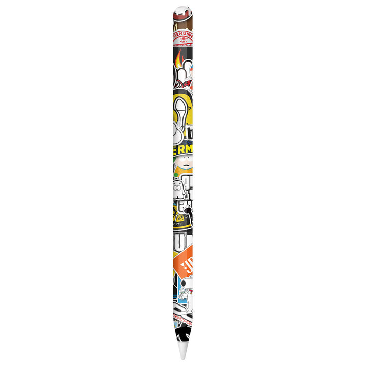 Apple Pencil Pro Designer Series StickerBomb Skin