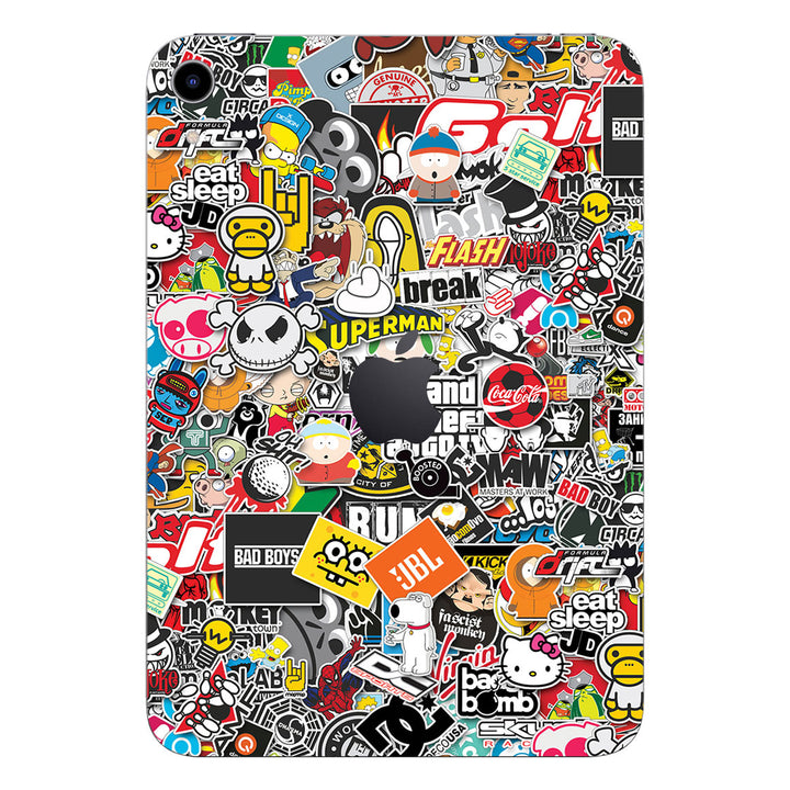 iPad Mini 7 (A17 Pro) Designer Series StickerBomb Skin