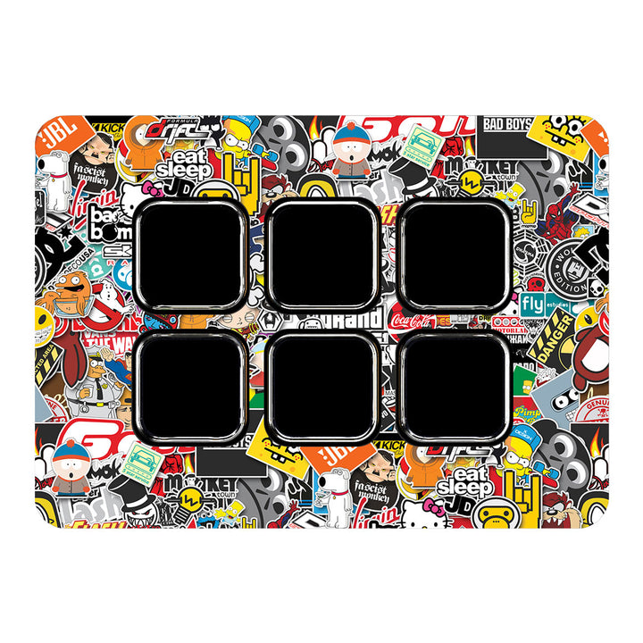 Elgato Stream Deck Mini Designer Series StickerBomb Skin