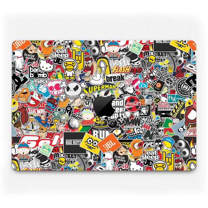 MacBook Pro 14" (2024, M4) Designer Series StickerBomb Skin