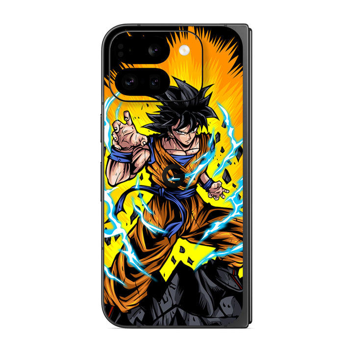 Pixel 9 Pro Fold Designer Series Ultra Saiyan Skin