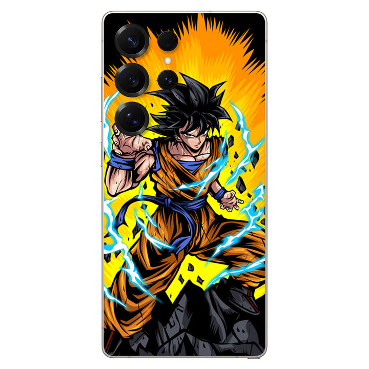 Galaxy S25 Ultra Designer Series Ultra Saiyan Skin