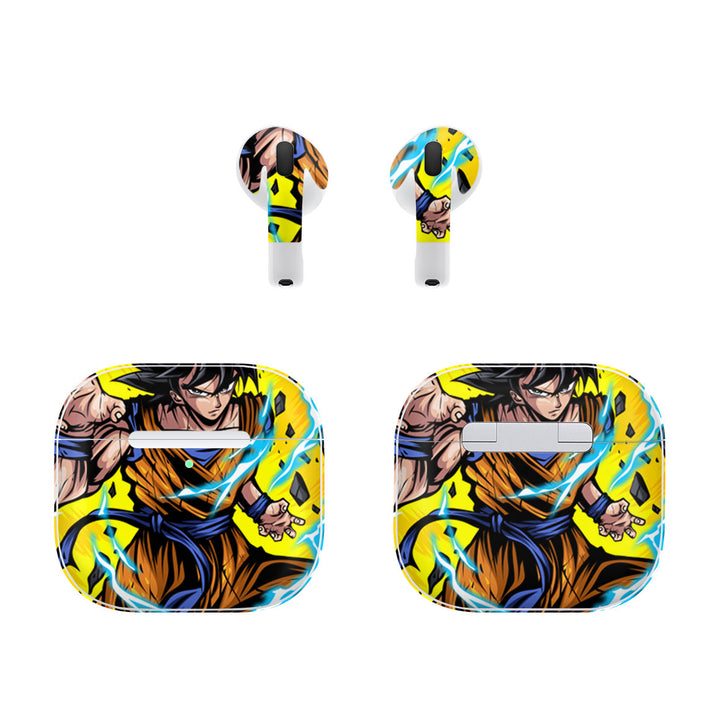 AirPods 4 Designer Series Ultra Saiyan Skin