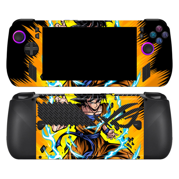 ROG Ally X Designer Series Ultra Saiyan Skin