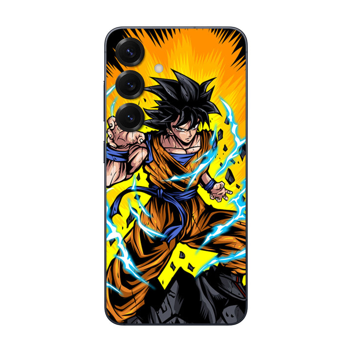 Galaxy S25 Designer Series Ultra Saiyan Skin