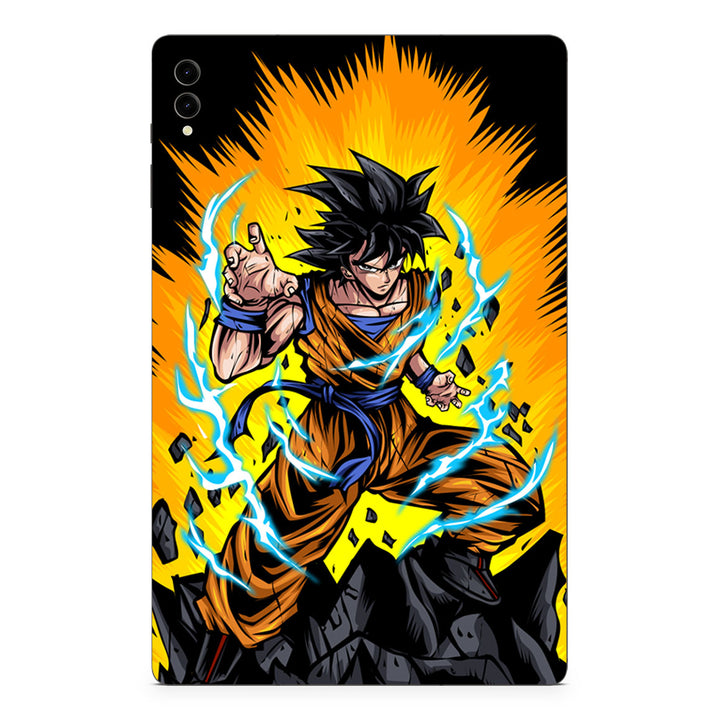 Galaxy Tab S9 Ultra Designer Series Ultra Saiyan Skin