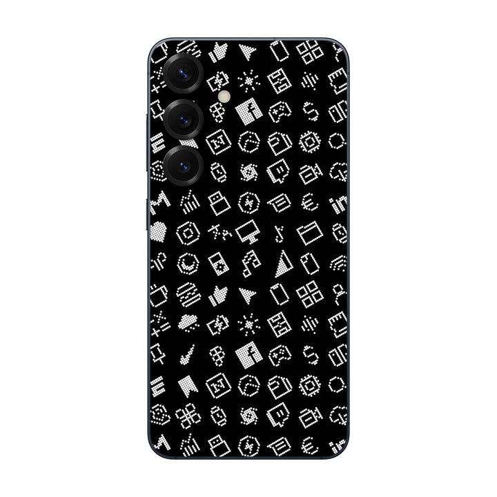 Galaxy S25 Everything Series Black Skin