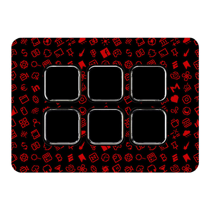 Elgato Stream Deck Mini Everything Series Black Red Skin