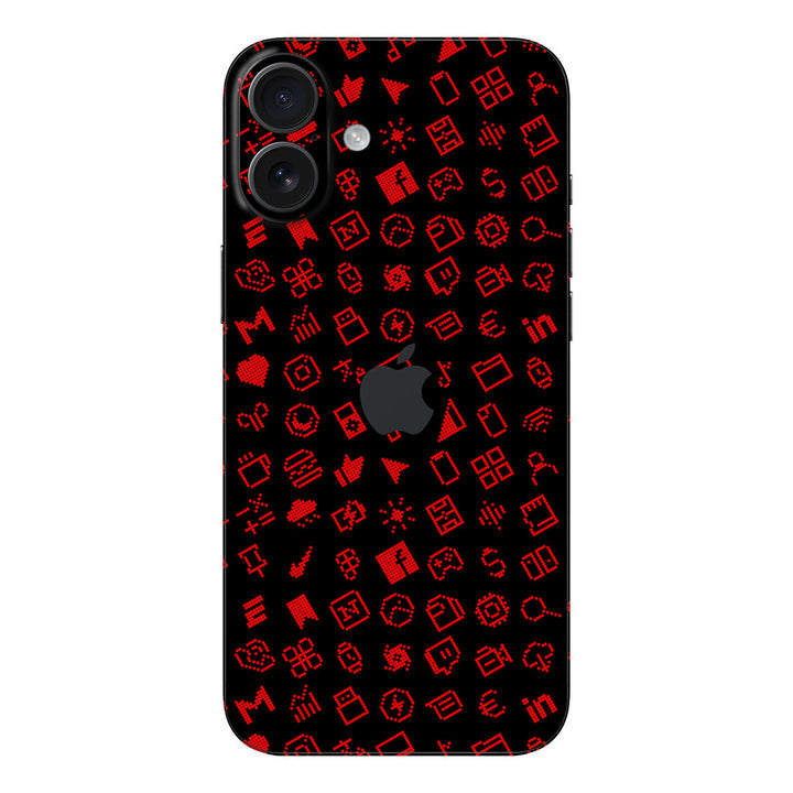 iPhone 16 Plus Everything Series Black Red