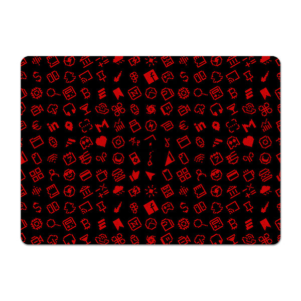 Surface Laptop 7 15" Everything Series Black Red Skin