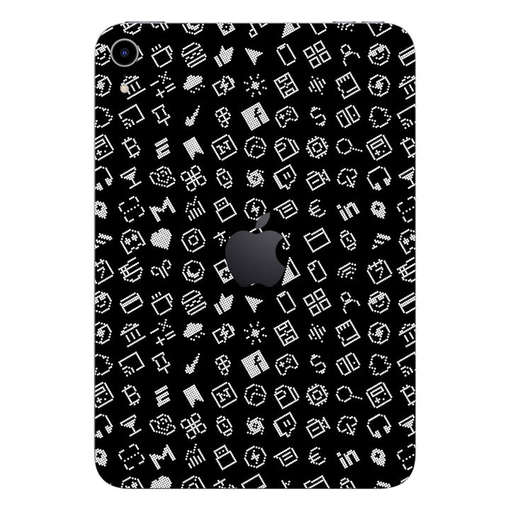 iPad Mini 7 (A17 Pro) Everything Series Black Skin