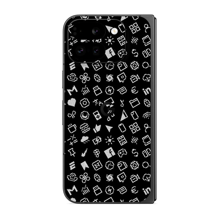 Pixel 9 Pro Fold Everything Series Black Skin