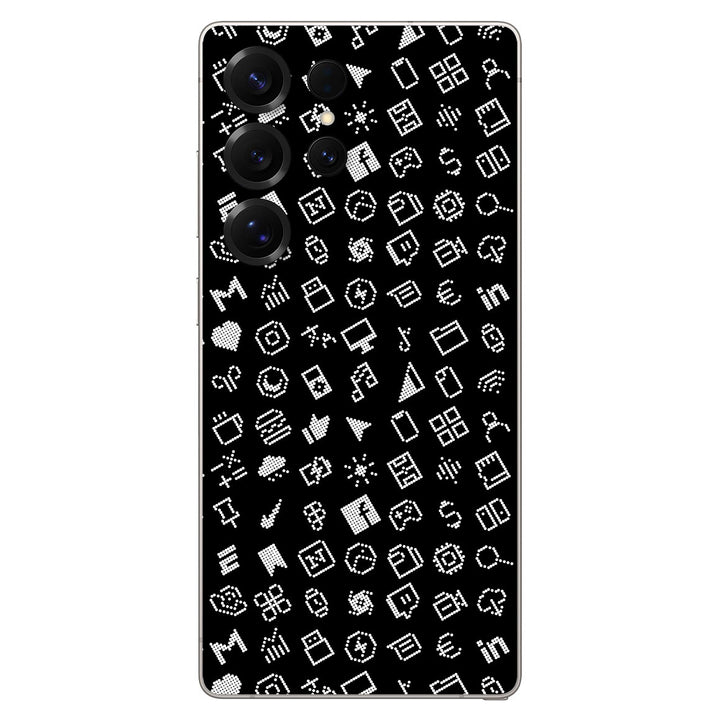 Galaxy S25 Ultra Everything Series Black Skin