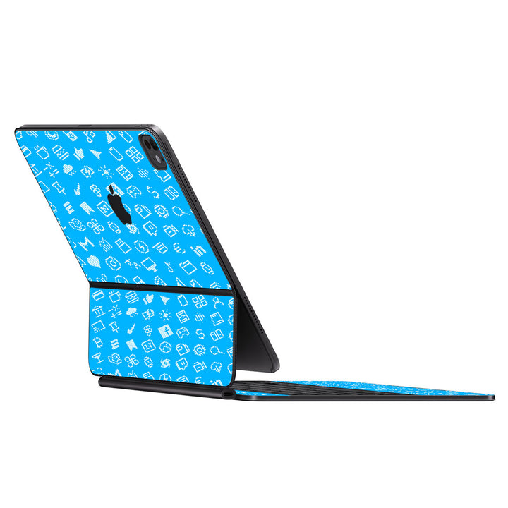 Magic Keyboard for iPad Pro 13" (M4) Everything Series Blue Skin