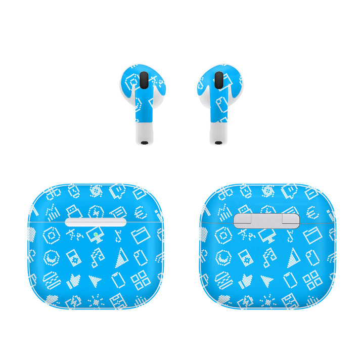 AirPods 4 Everything Series Blue Skin