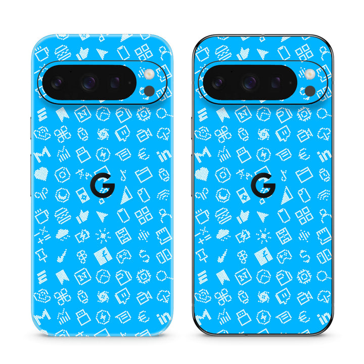 Pixel 9 Pro Everything Series Blue Skin