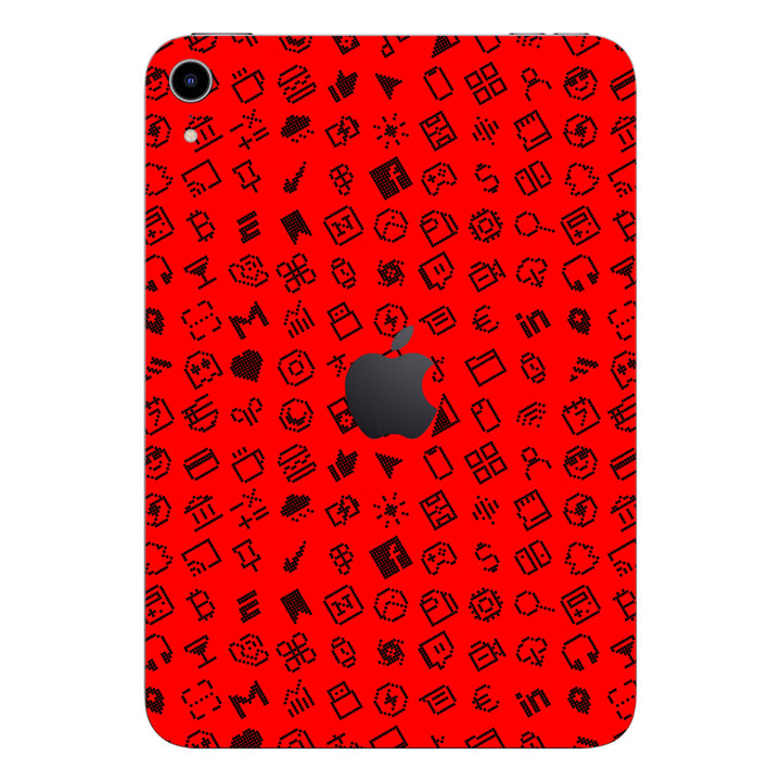 iPad Mini 7 (A17 Pro) Everything Series Red Skin