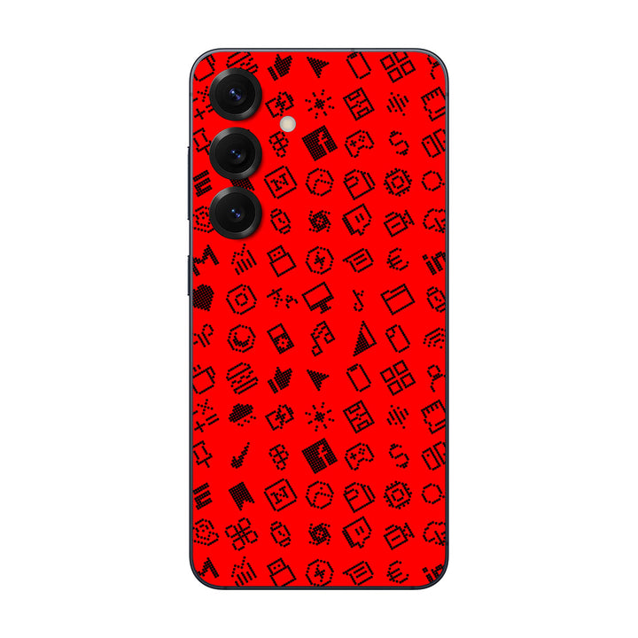 Galaxy S25 Everything Series Red Skin