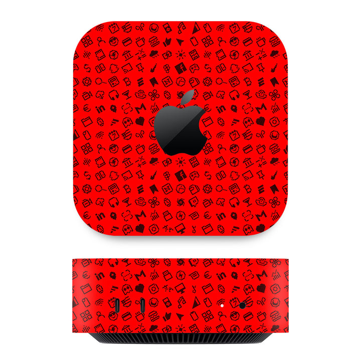 Mac Mini M4 Everything Series Red Skin