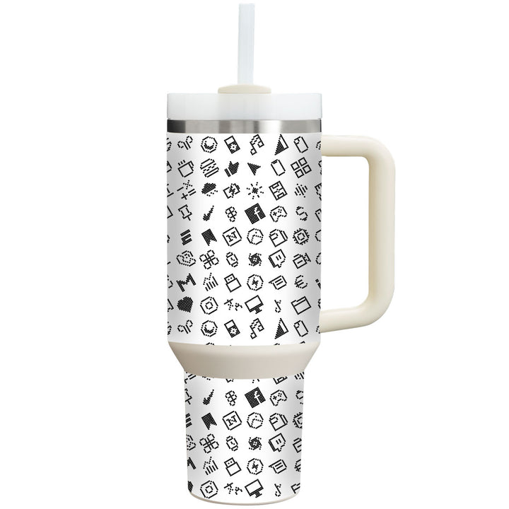 Stanley Personalized Tumbler Everything Series White Skin