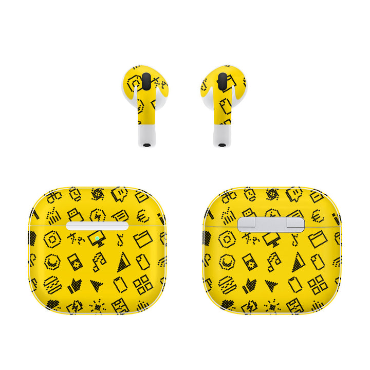 AirPods 4 Everything Series Yellow Skin