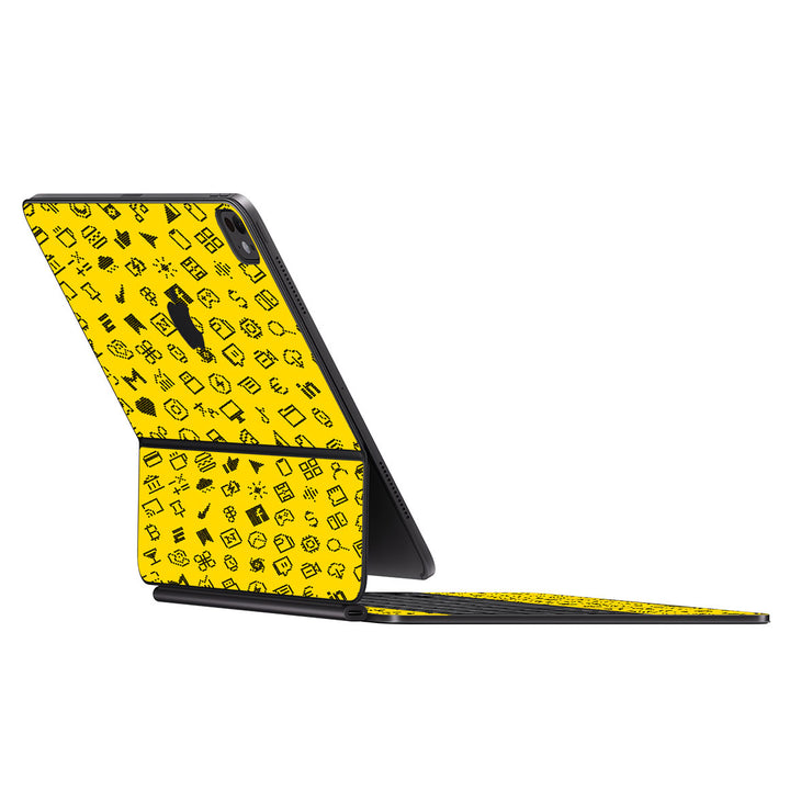 Magic Keyboard for iPad Pro 13" (M4) Everything Series Yellow Skin