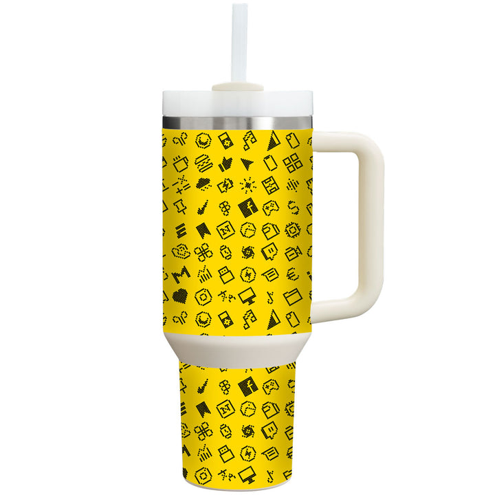 Stanley Personalized Tumbler Everything Series Yellow Skin