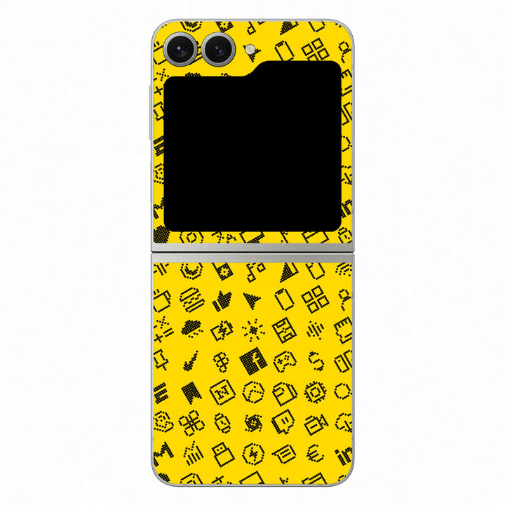 Galaxy Z Flip 6 Everything Series Yellow Skin