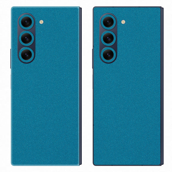 Galaxy Z Fold 6 Glitz Series Blue Skin