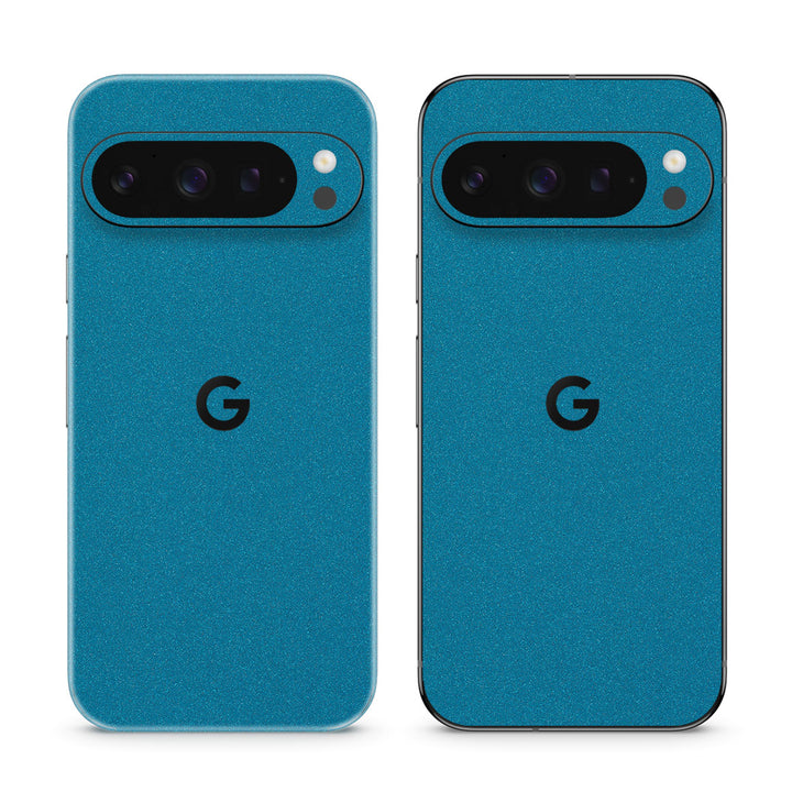 Pixel 9 Pro Glitz Series Blue Skin