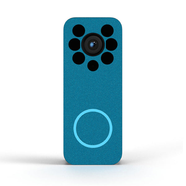 Wyze Video Doorbell v2 Glitz Series Blue Skin