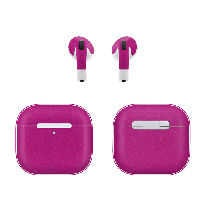 AirPods 4 Glitz Series Pink Skin