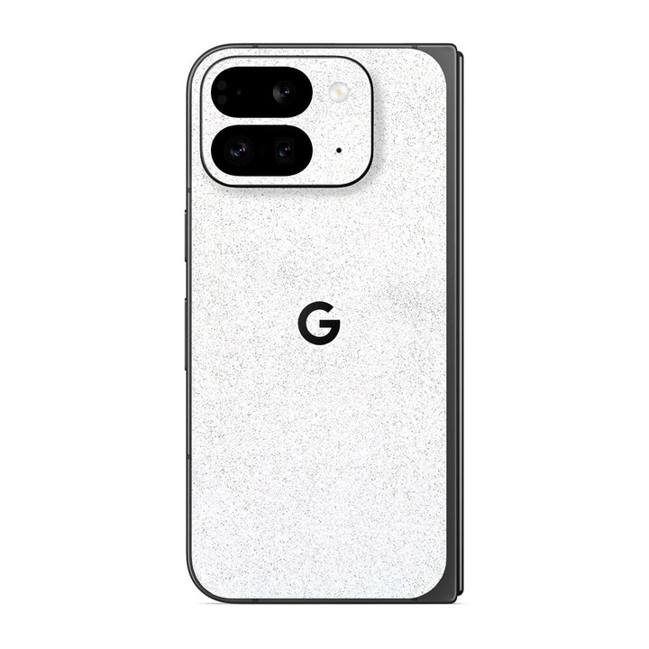 Pixel 9 Pro Fold Glitz Series White Skin