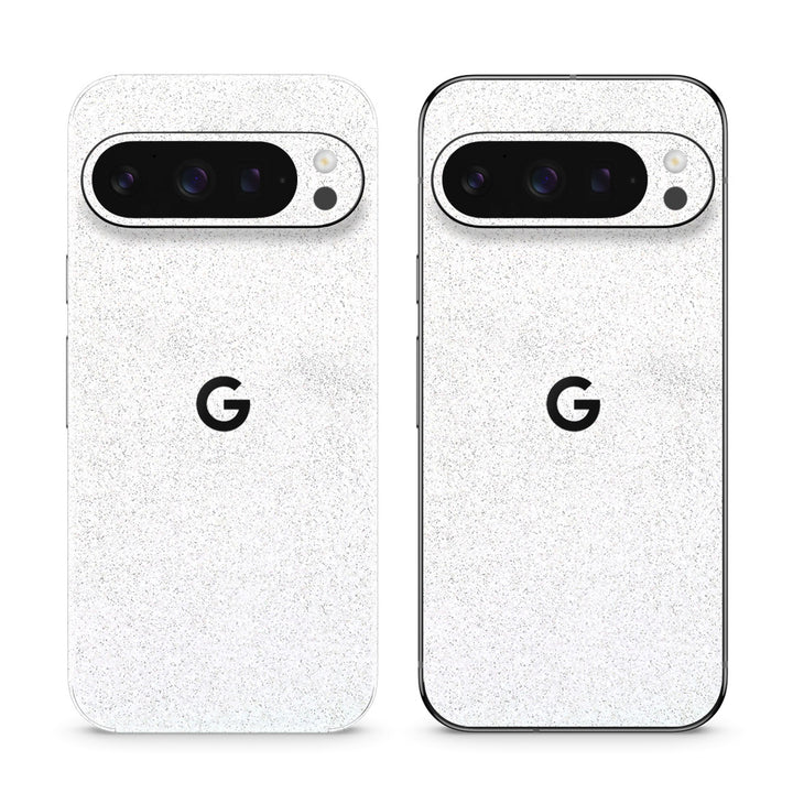 Pixel 9 Pro Glitz Series White Skin