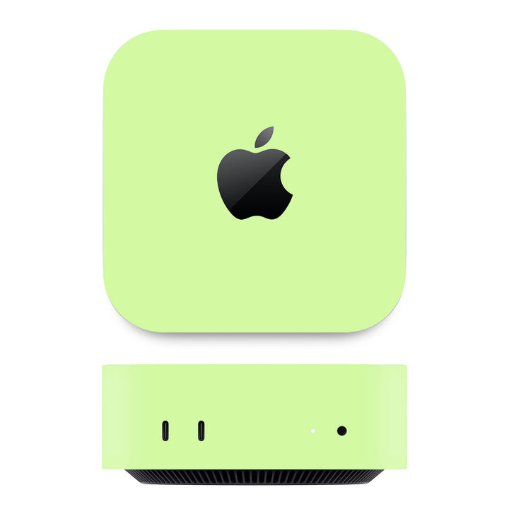 Mac Mini M4 Glow Series GreenGlow Skin