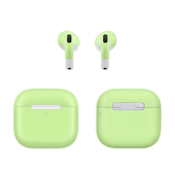 AirPods 4 Glow Series GreenGlow Skin