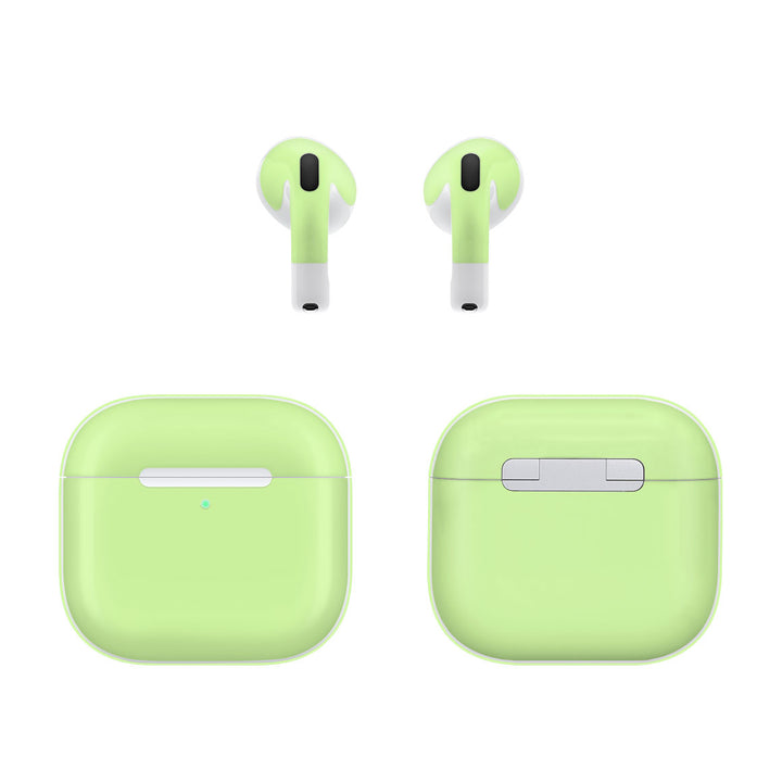 AirPods 4 Glow Series GreenGlow Skin