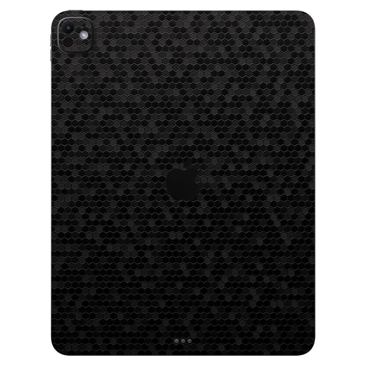 iPad Pro 13" M4 Honeycomb Series Black Skin