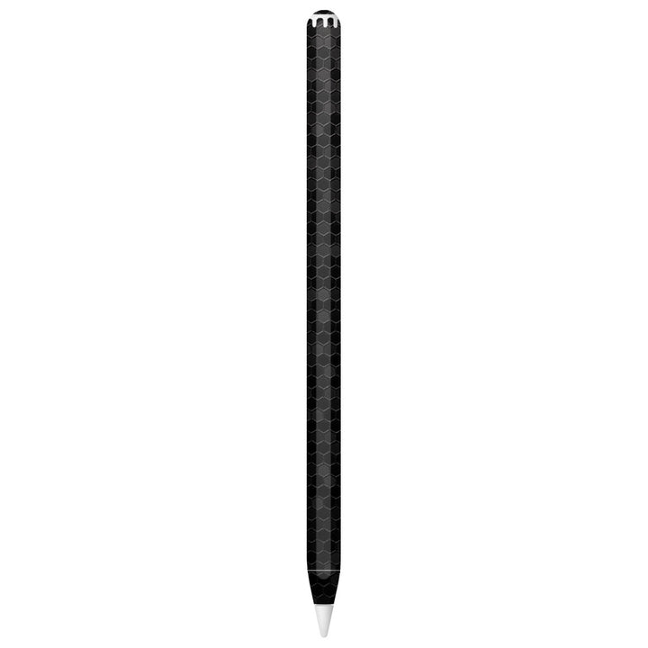 Apple Pencil Pro Honeycomb Series Black Skin