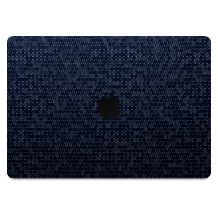 MacBook Air 13.6" (2025 M4) Honeycomb Series Blue Skin