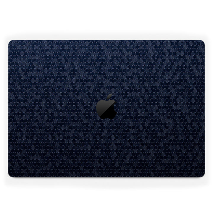 MacBook Pro 16" (2024 M4) Honeycomb Series Blue Skin