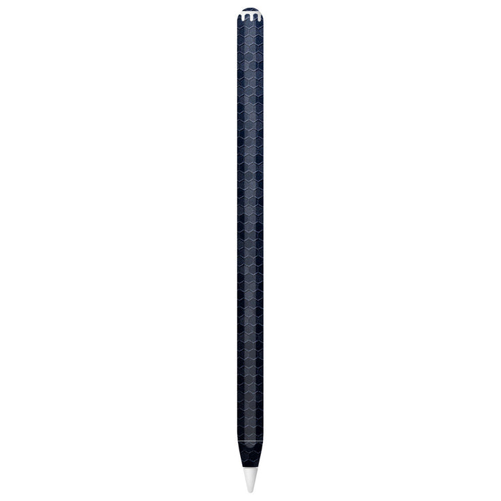 Apple Pencil Pro Honeycomb Series Blue Skin