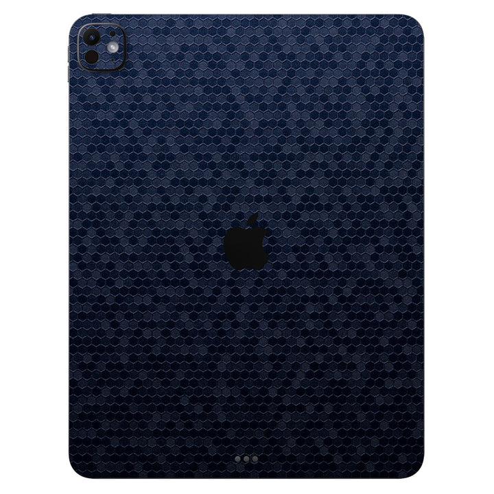 iPad Pro 13" M4 Honeycomb Series Blue Skin