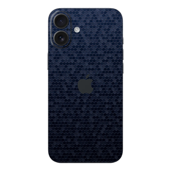 iPhone 16 Plus Honeycomb Series Blue