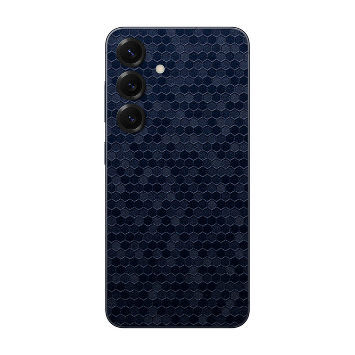 Galaxy S25 Honeycomb Series Blue Skin