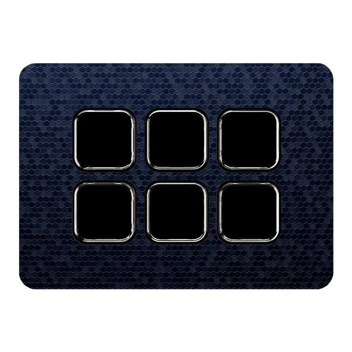 Elgato Stream Deck Mini Honeycomb Series Blue Skin