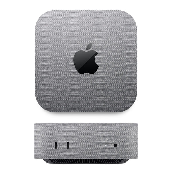 Mac Mini M4 Honeycomb Series Silver Skin