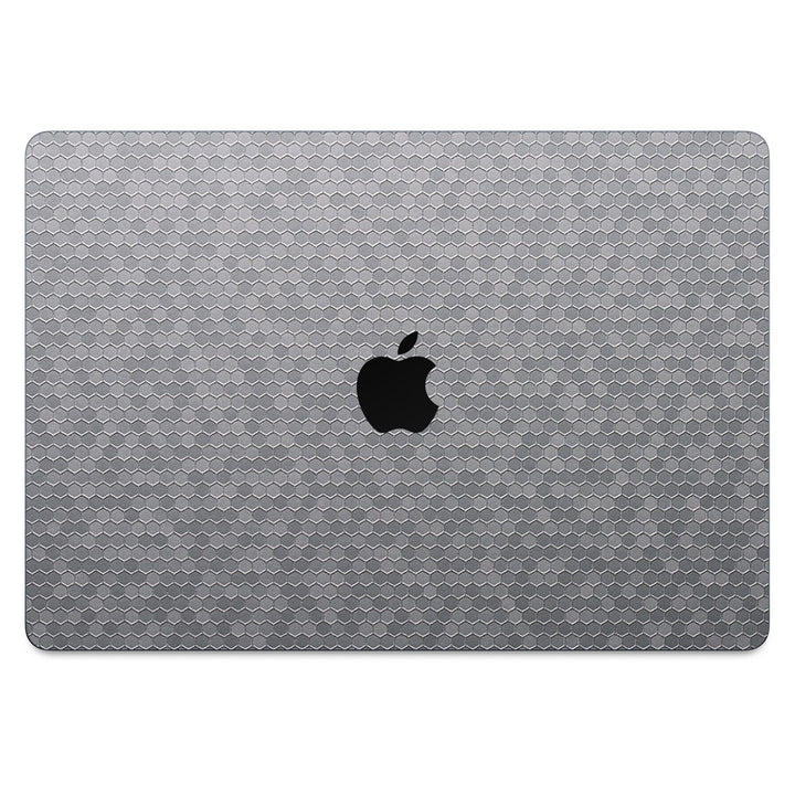 MacBook Air 15” (2025 M4) Honeycomb Series Silver Skin